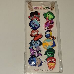 Inside Out 2 Shoe Charms Kids Croc Shoe Accessories